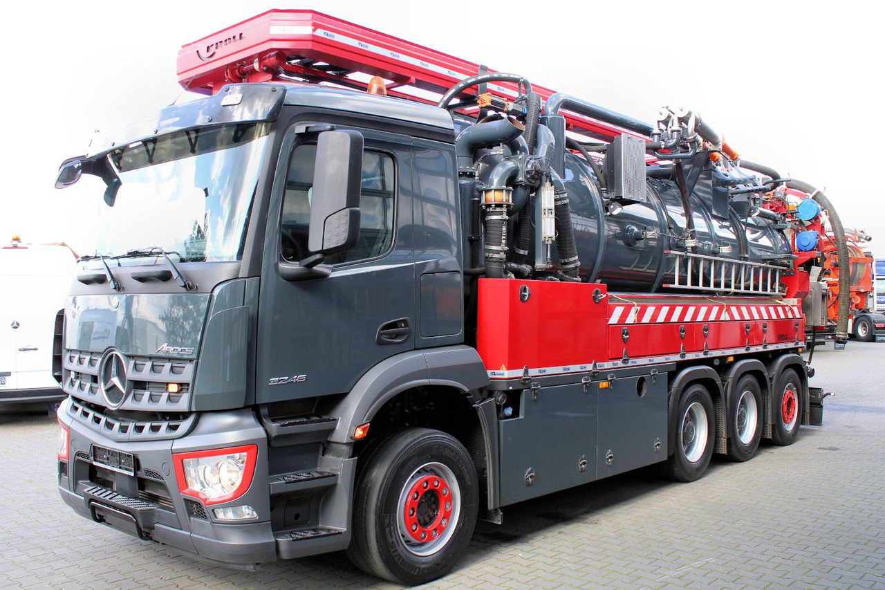 Mercedes-Benz AROCS 3246 8x4 Kroll 16m³ WRG Winterheizung -15C - משאית ואקום: תמונה 2 Mercedes-Benz AROCS 3246 8x4 Kroll 16m³ WRG Winterheizung -15C - משאית ואקום: תמונה 2