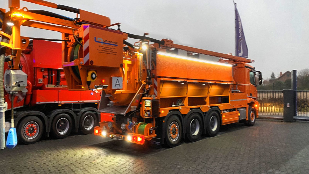Mercedes-Benz Arocs 3551 8x4 Müller 16mCanalmaster F160EWA WRG - משאית ואקום: תמונה 2 Mercedes-Benz Arocs 3551 8x4 Müller 16mCanalmaster F160EWA WRG - משאית ואקום: תמונה 2