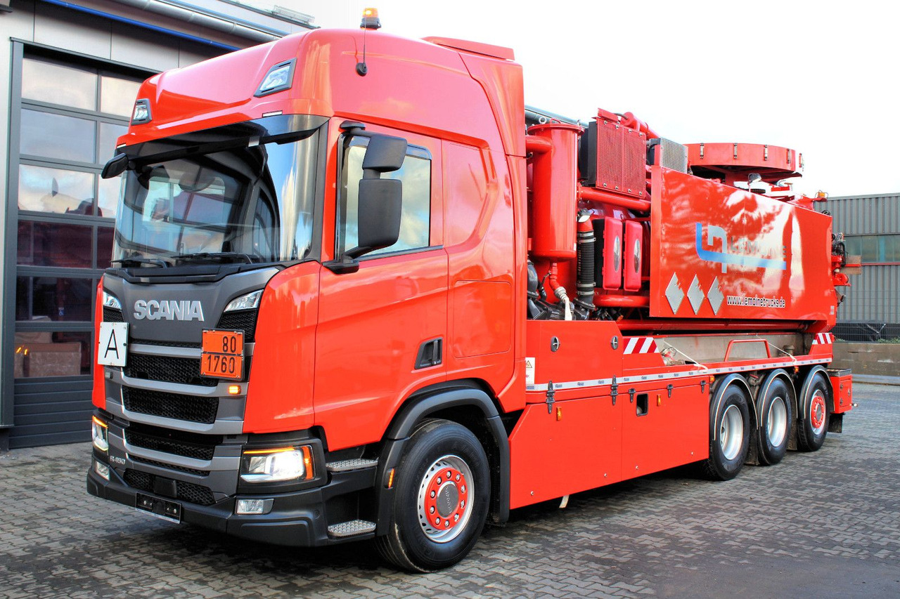 Scania R450 8x4 Kroll 19m³ W-Rückgewinner Kombi-HD +ADR - משאית ואקום: תמונה 5 Scania R450 8x4 Kroll 19m³ W-Rückgewinner Kombi-HD +ADR - משאית ואקום: תמונה 5