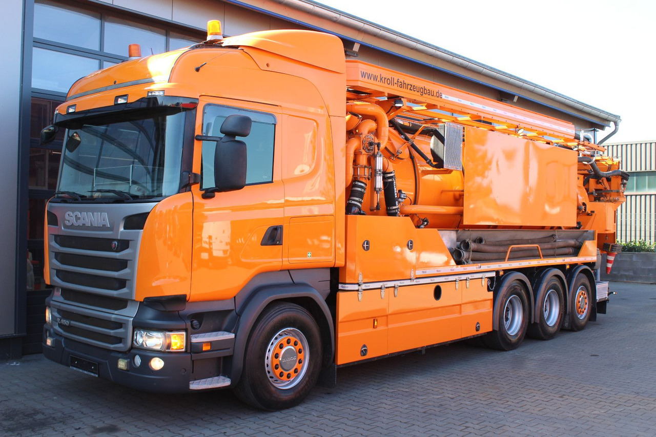 Scania R450 8x4 Kroll 19m³ Wasserrückgewinner Kombi-HD - משאית ואקום: תמונה 4 Scania R450 8x4 Kroll 19m³ Wasserrückgewinner Kombi-HD - משאית ואקום: תמונה 4