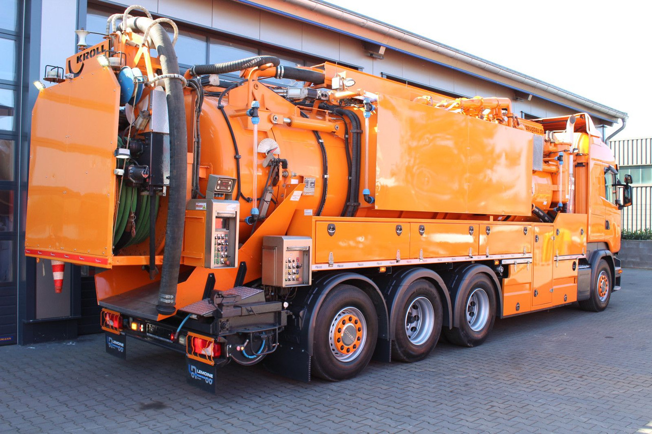 Scania R450 8x4 Kroll 19m³ Wasserrückgewinner Kombi-HD - משאית ואקום: תמונה 3 Scania R450 8x4 Kroll 19m³ Wasserrückgewinner Kombi-HD - משאית ואקום: תמונה 3