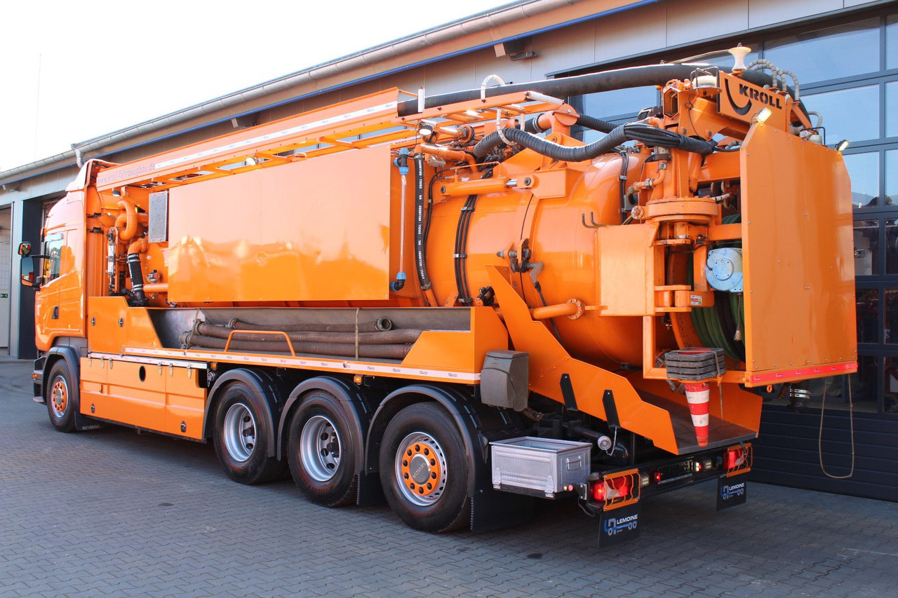 Scania R450 8x4 Kroll 19m³ Wasserrückgewinner Kombi-HD - משאית ואקום: תמונה 5 Scania R450 8x4 Kroll 19m³ Wasserrückgewinner Kombi-HD - משאית ואקום: תמונה 5