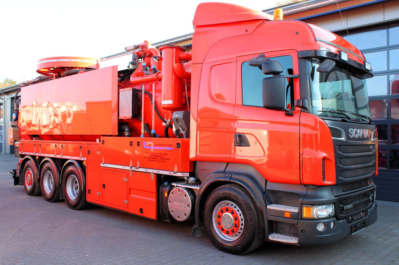 Scania R560 V8 8x4 Kroll 20m³ WRG 2x HD-Pumpe 620 Liter - משאית ואקום: תמונה 2 Scania R560 V8 8x4 Kroll 20m³ WRG 2x HD-Pumpe 620 Liter - משאית ואקום: תמונה 2