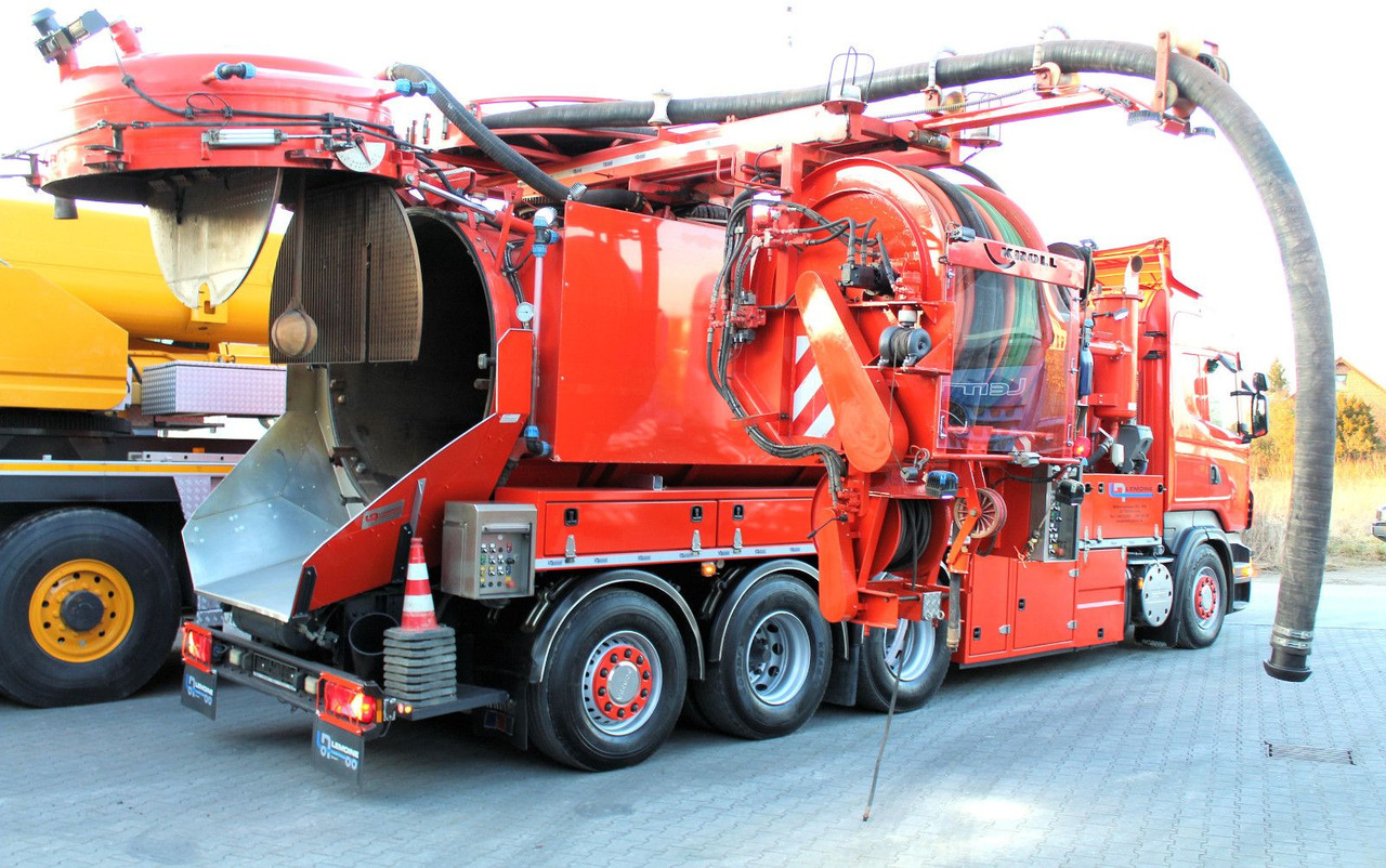 Scania R560 V8 8x4 Kroll 20m³ WRG 2x HD-Pumpe 620 Liter - משאית ואקום: תמונה 3 Scania R560 V8 8x4 Kroll 20m³ WRG 2x HD-Pumpe 620 Liter - משאית ואקום: תמונה 3