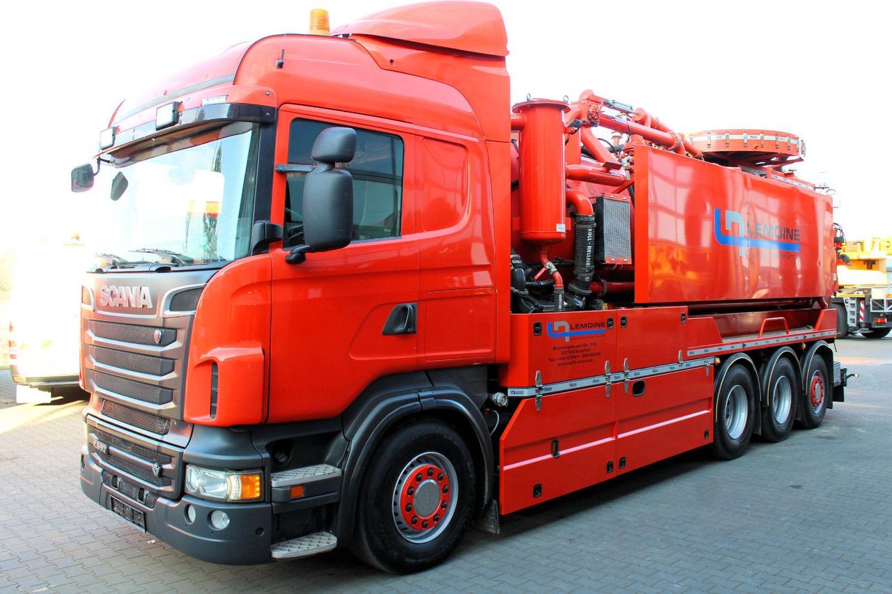 Scania R560 V8 8x4 Kroll 20m³ WRG 2x HD-Pumpe 620 Liter - משאית ואקום: תמונה 4 Scania R560 V8 8x4 Kroll 20m³ WRG 2x HD-Pumpe 620 Liter - משאית ואקום: תמונה 4
