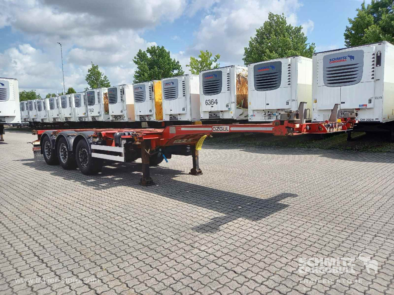 Auflieger Containerfahrgestell Standard - סמיטריילר מוביל מכולות/ החלפת גוף: תמונה 1 Auflieger Containerfahrgestell Standard - סמיטריילר מוביל מכולות/ החלפת גוף: תמונה 1