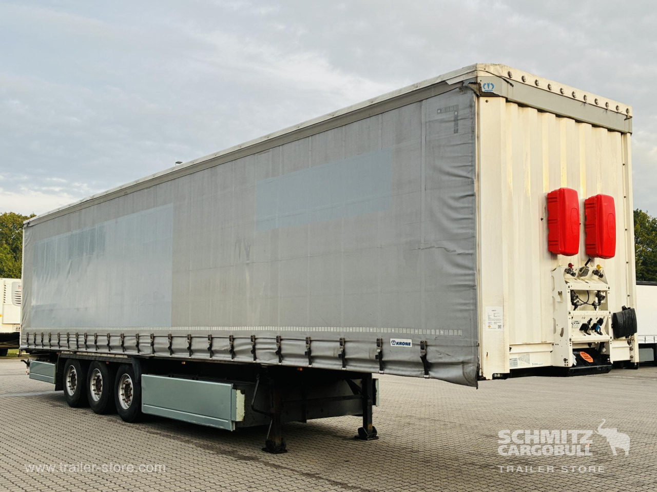 KRONE Auflieger Curtainsider Standard - סמיטריילר עם וילונות צד: תמונה 1 KRONE Auflieger Curtainsider Standard - סמיטריילר עם וילונות צד: תמונה 1