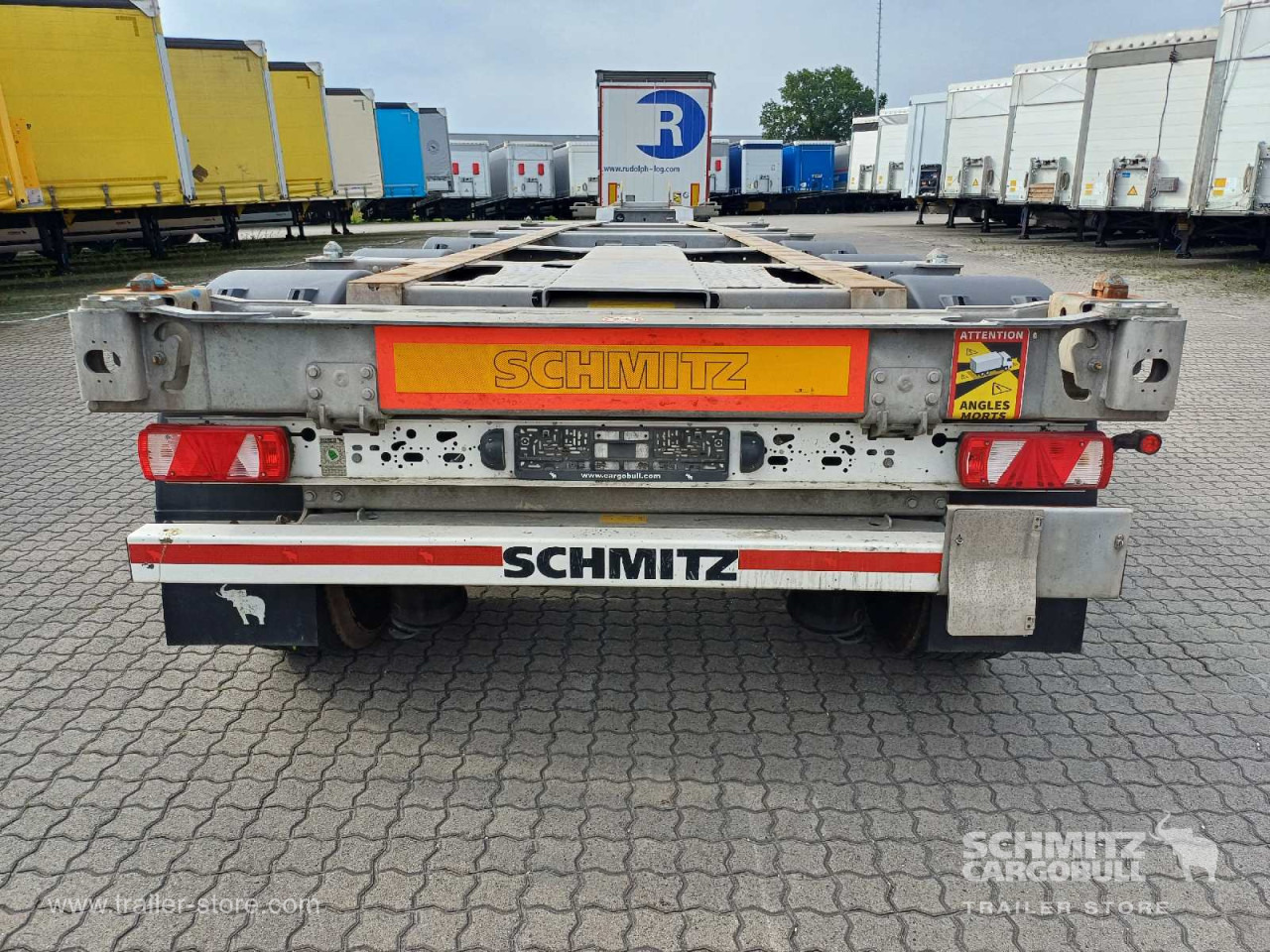 SCHMITZ Auflieger Containerfahrgestell Standard - סמיטריילר מוביל מכולות/ החלפת גוף: תמונה 2 SCHMITZ Auflieger Containerfahrgestell Standard - סמיטריילר מוביל מכולות/ החלפת גוף: תמונה 2