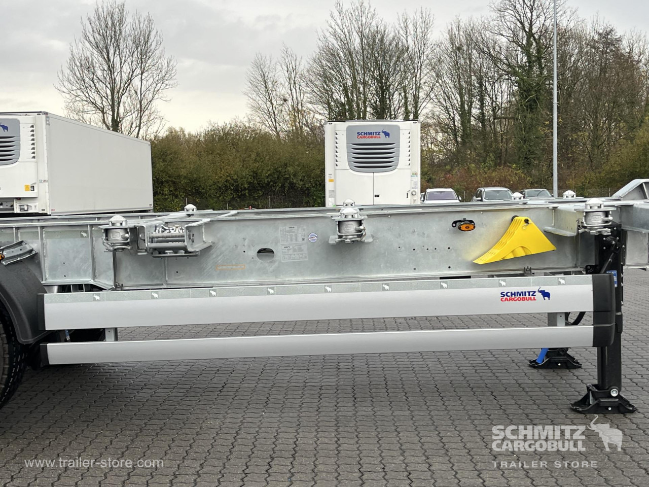 SCHMITZ Auflieger Containerfahrgestell Standard - סמיטריילר מוביל מכולות/ החלפת גוף: תמונה 2 SCHMITZ Auflieger Containerfahrgestell Standard - סמיטריילר מוביל מכולות/ החלפת גוף: תמונה 2