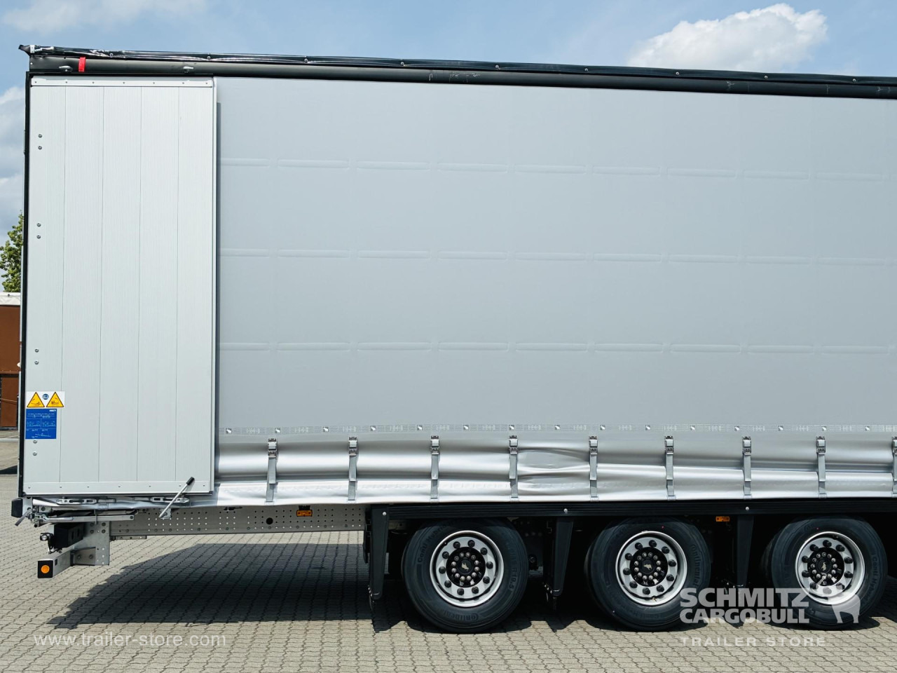SCHMITZ Auflieger Curtainsider Mega - סמיטריילר עם וילונות צד: תמונה 4 SCHMITZ Auflieger Curtainsider Mega - סמיטריילר עם וילונות צד: תמונה 4