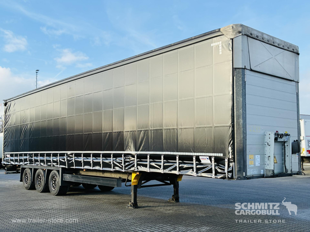 SCHMITZ Auflieger Curtainsider Mega - סמיטריילר עם וילונות צד: תמונה 1 SCHMITZ Auflieger Curtainsider Mega - סמיטריילר עם וילונות צד: תמונה 1
