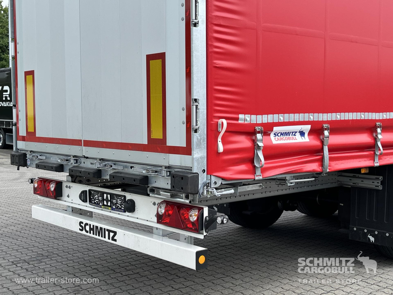 SCHMITZ Auflieger Curtainsider Mega - סמיטריילר עם וילונות צד: תמונה 2 SCHMITZ Auflieger Curtainsider Mega - סמיטריילר עם וילונות צד: תמונה 2