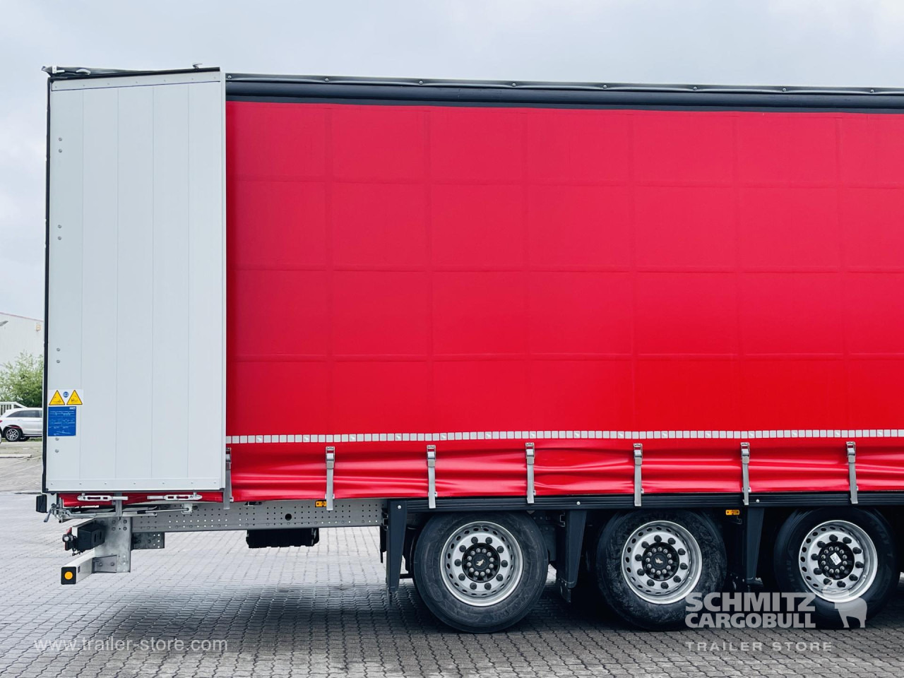SCHMITZ Auflieger Curtainsider Mega - סמיטריילר עם וילונות צד: תמונה 3 SCHMITZ Auflieger Curtainsider Mega - סמיטריילר עם וילונות צד: תמונה 3