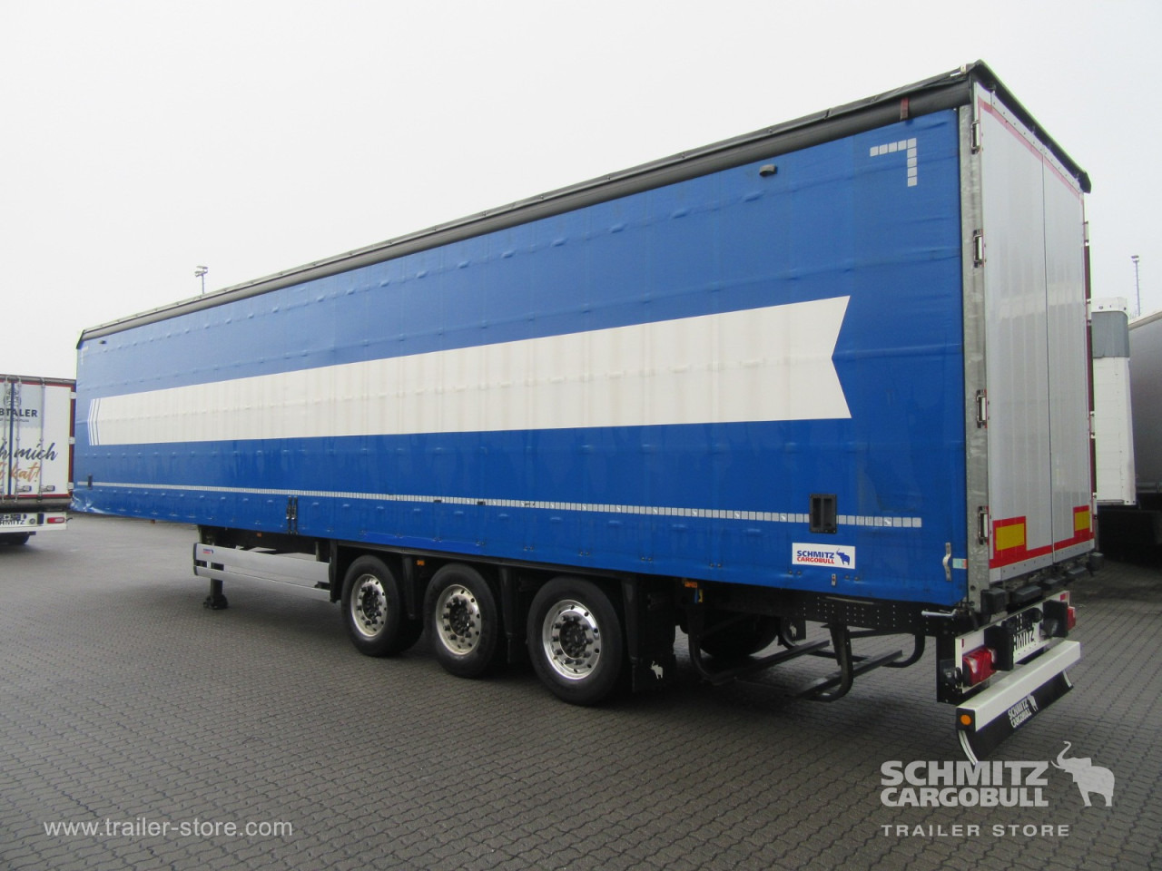 SCHMITZ Auflieger Curtainsider Standard - סמיטריילר עם וילונות צד: תמונה 1 SCHMITZ Auflieger Curtainsider Standard - סמיטריילר עם וילונות צד: תמונה 1