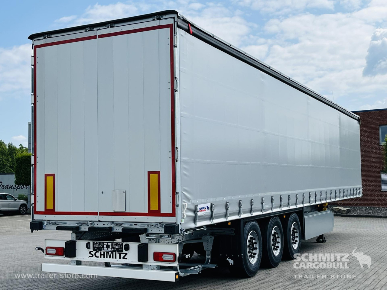 SCHMITZ Auflieger Curtainsider Standard - סמיטריילר עם וילונות צד: תמונה 1 SCHMITZ Auflieger Curtainsider Standard - סמיטריילר עם וילונות צד: תמונה 1