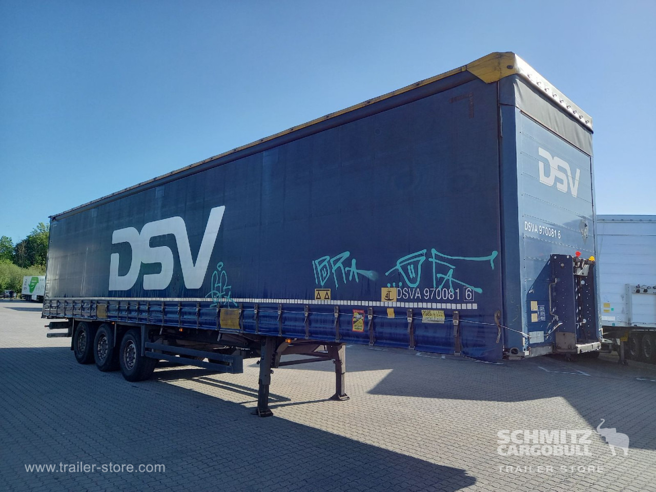 סמיטריילר עם וילונות צד SCHMITZ Auflieger Curtainsider Standard: תמונה 1