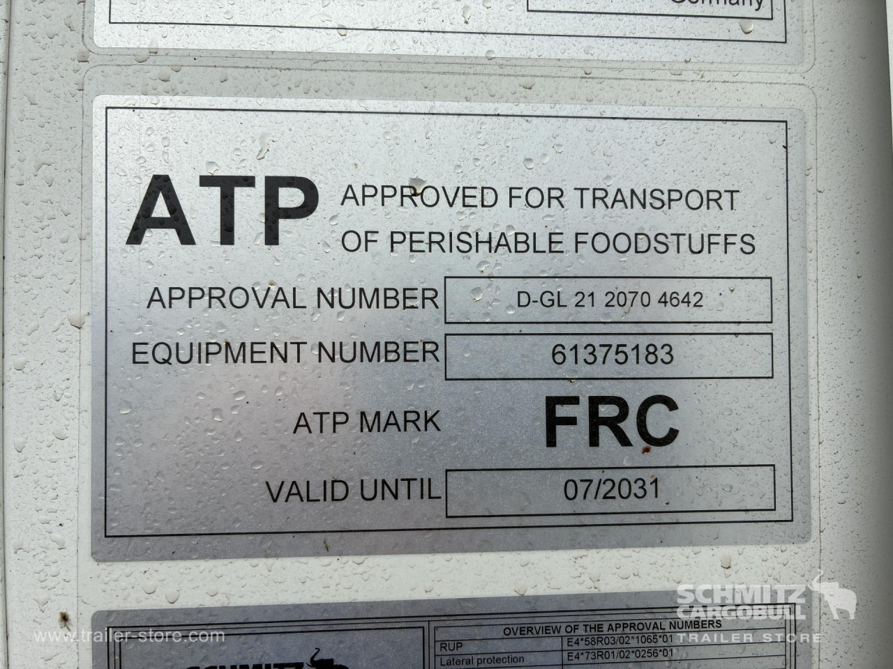 SCHMITZ Auflieger Tiefkühler Standard - סמיטריילר איזותרמי: תמונה 4 SCHMITZ Auflieger Tiefkühler Standard - סמיטריילר איזותרמי: תמונה 4
