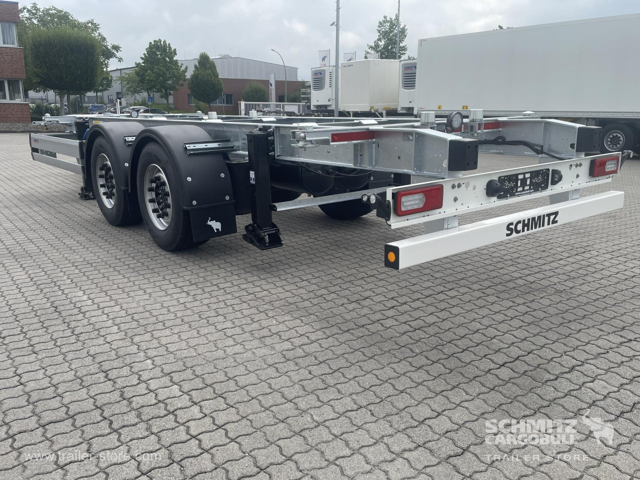 SCHMITZ Zentralachsanhänger Wechselfahrgestell Standard - קרון נגרר מוביל מכולות/ החלפת גוף: תמונה 5 SCHMITZ Zentralachsanhänger Wechselfahrgestell Standard - קרון נגרר מוביל מכולות/ החלפת גוף: תמונה 5