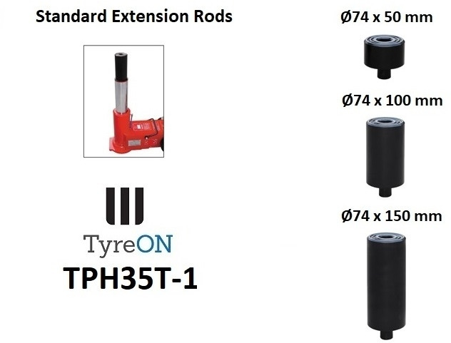 TPH35T-1 Air hydraulic jack 35 Tons - ציוד לסדנאות: תמונה 3 TPH35T-1 Air hydraulic jack 35 Tons - ציוד לסדנאות: תמונה 3