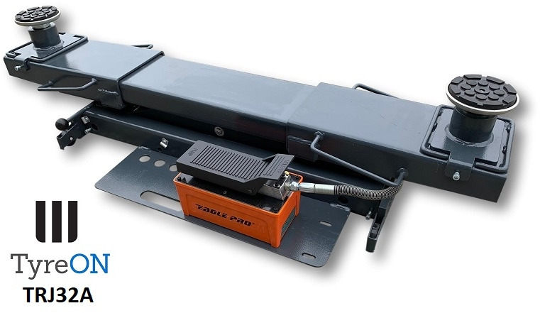 TRJ32A air hydraulic rolling jack 3.2T- Height adjustable adapters - ציוד לסדנאות: תמונה 1 TRJ32A air hydraulic rolling jack 3.2T- Height adjustable adapters - ציוד לסדנאות: תמונה 1