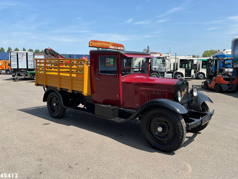 BERLIET V.H.A Oldtimer met open laadbak - משאית צד נופל/ שטוחה: תמונה 3 BERLIET V.H.A Oldtimer met open laadbak - משאית צד נופל/ שטוחה: תמונה 3