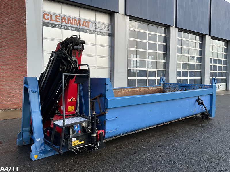 Container 10m3 HMF 17 Tonmeter laadkraan - מכולת גלגול: תמונה 1 Container 10m3 HMF 17 Tonmeter laadkraan - מכולת גלגול: תמונה 1