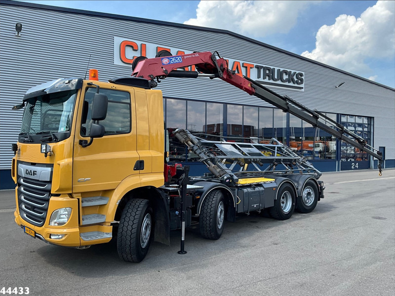 DAF DAF FAX CF 480 Euro 6 HMF 26 Tonmeter laadkraan - משאית מערכת כבלים, משאית מנוף: תמונה 3 DAF DAF FAX CF 480 Euro 6 HMF 26 Tonmeter laadkraan - משאית מערכת כבלים, משאית מנוף: תמונה 3