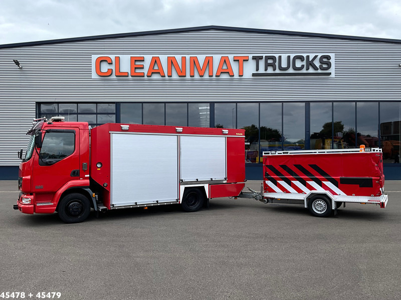 DAF FA 45 LF 150 Brandweer materiaalwagen + Mucar M5A-FOX Brandweer materiaal aanhangwagen - משאית אש: תמונה 2 DAF FA 45 LF 150 Brandweer materiaalwagen + Mucar M5A-FOX Brandweer materiaal aanhangwagen - משאית אש: תמונה 2