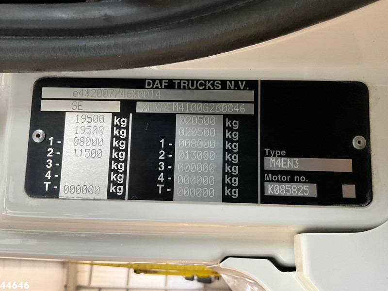משאית אשפה DAF FA CF 340 Euro 6 NTM 15m³ + PM 4 Tonmeter laadkraan: תמונה 20