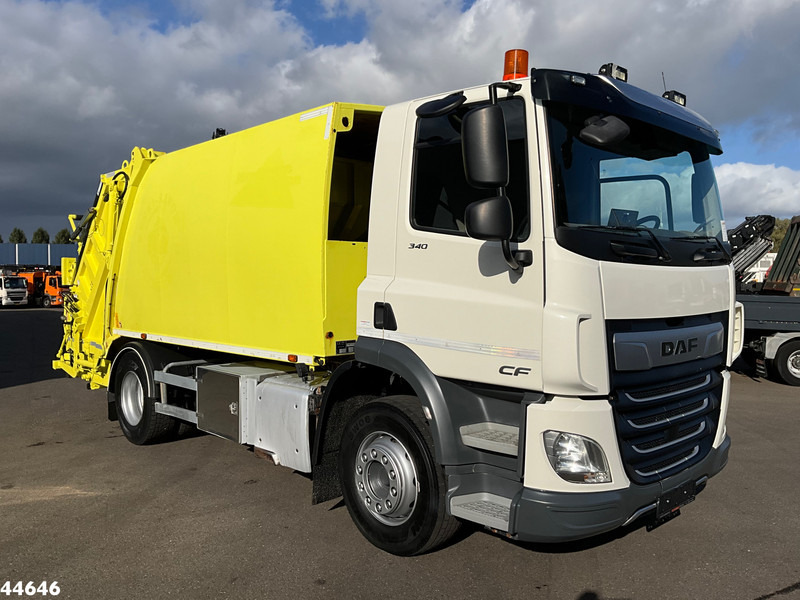 משאית אשפה DAF FA CF 340 Euro 6 NTM 15m³ + PM 4 Tonmeter laadkraan: תמונה 7