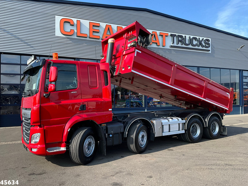 DAF FAD CF 480 8x4 Full steel kipper 15m³ Just 147.891 km! - מזהיר: תמונה 1 DAF FAD CF 480 8x4 Full steel kipper 15m³ Just 147.891 km! - מזהיר: תמונה 1