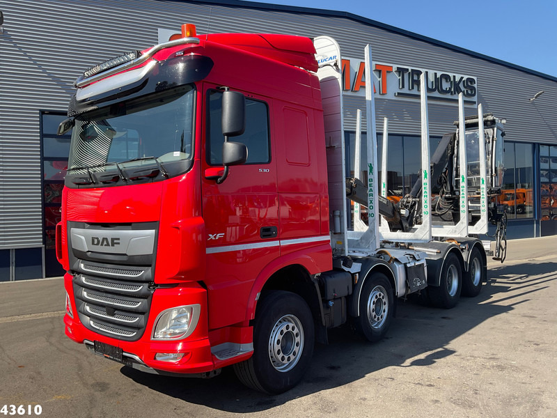 DAF FAD XF 530 8x4 Holzkran - משאית מנוף: תמונה 3 DAF FAD XF 530 8x4 Holzkran - משאית מנוף: תמונה 3