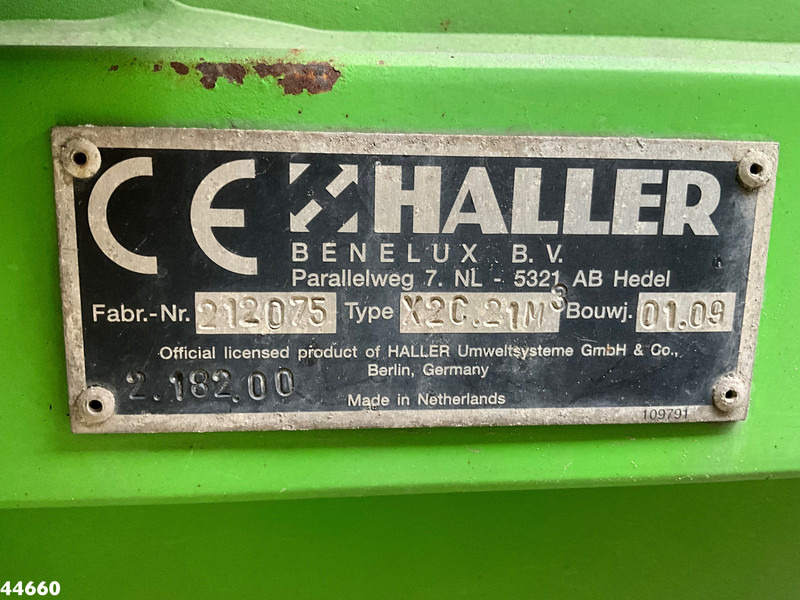 משאית אשפה DAF FAG 75 CF 310 Haller 21m³: תמונה 17