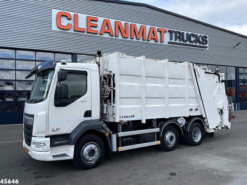 משאית אשפה DAF FAG LF 220 Euro 6 Haller 14m³ Just 123.721 km!: תמונה 8