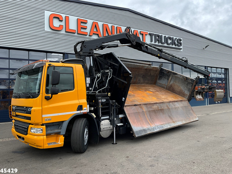 DAF FAN 75 CF 360 Hiab 12 Tonmeter laadkraan + Kipper 15m³ Just 177.993 km! - מזהיר, משאית מנוף: תמונה 2 DAF FAN 75 CF 360 Hiab 12 Tonmeter laadkraan + Kipper 15m³ Just 177.993 km! - מזהיר, משאית מנוף: תמונה 2