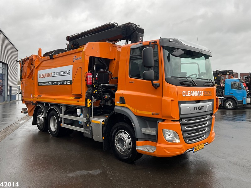 DAF FAN CF 340 Hiab 23 ton/meter laadkraan Welvaarts weighing system - משאית אשפה: תמונה 3 DAF FAN CF 340 Hiab 23 ton/meter laadkraan Welvaarts weighing system - משאית אשפה: תמונה 3