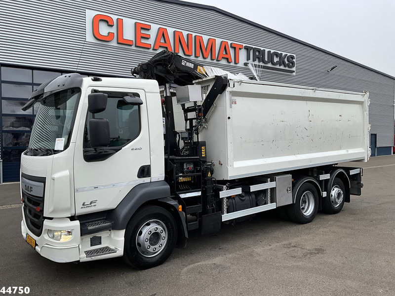 DAF FAN LF 220 Euro 6 Hiab 11 Tonmeter laadkraan Just 166.649 Km! - מזהיר, משאית מנוף: תמונה 2 DAF FAN LF 220 Euro 6 Hiab 11 Tonmeter laadkraan Just 166.649 Km! - מזהיר, משאית מנוף: תמונה 2