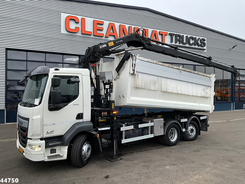 DAF FAN LF 220 Euro 6 Hiab 11 Tonmeter laadkraan Just 166.649 Km! - מזהיר, משאית מנוף: תמונה 1 DAF FAN LF 220 Euro 6 Hiab 11 Tonmeter laadkraan Just 166.649 Km! - מזהיר, משאית מנוף: תמונה 1