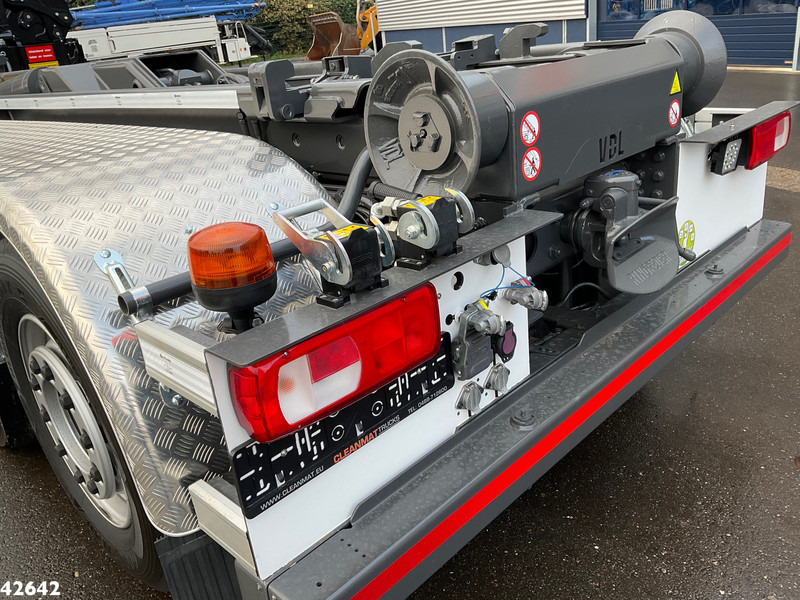 משאית הרמת וו, משאית מנוף DAF FAQ CF 430 HMF 28 Tonmeter laadkraan: תמונה 7