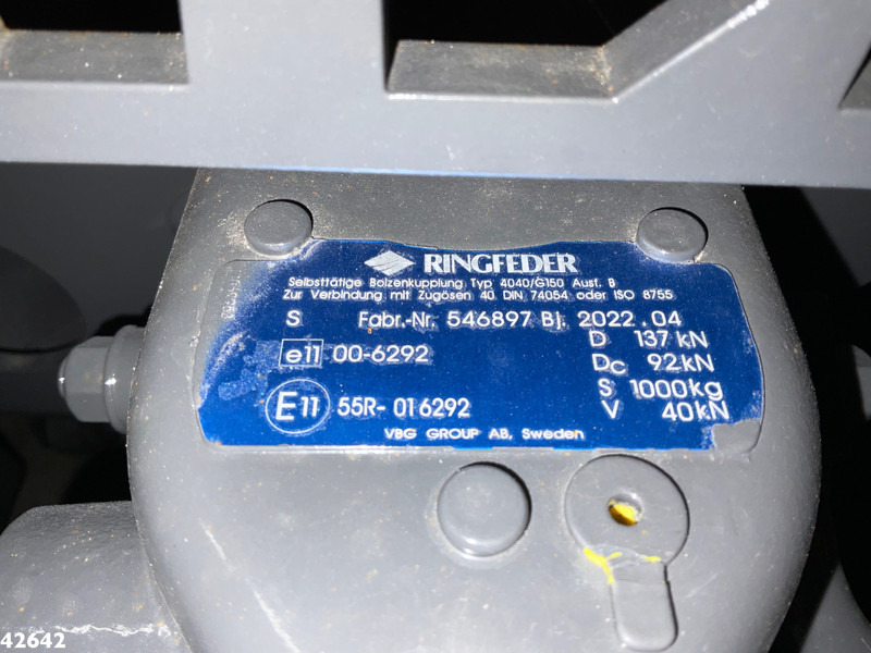 משאית הרמת וו, משאית מנוף DAF FAQ CF 430 HMF 28 Tonmeter laadkraan: תמונה 14