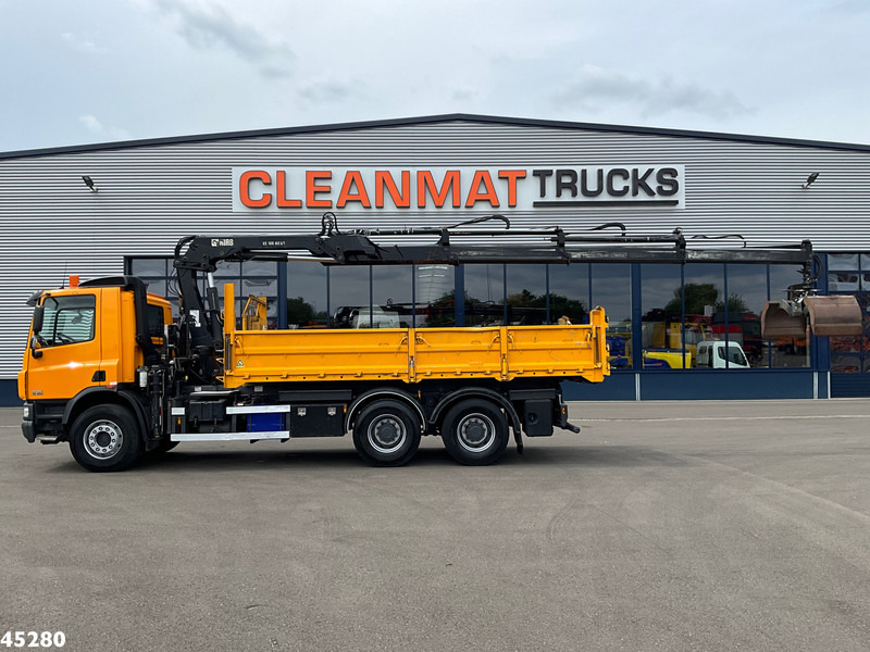 DAF FAT 75 CF 340 6x4 Manual Full steel Hiab 16 Tonmeter laadkraan - מזהיר, משאית מנוף: תמונה 4 DAF FAT 75 CF 340 6x4 Manual Full steel Hiab 16 Tonmeter laadkraan - מזהיר, משאית מנוף: תמונה 4