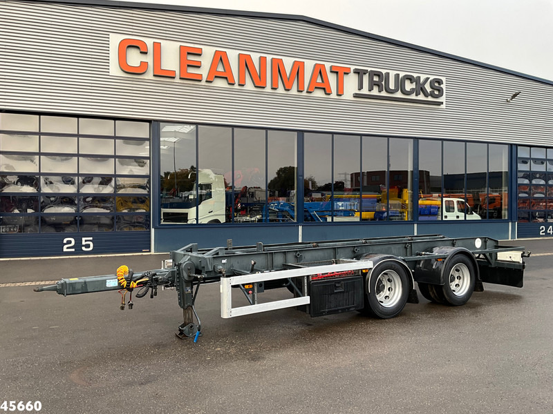 GS Meppel 2-assige container aanhangwagen - קרון נגרר מוביל מכולות/ החלפת גוף: תמונה 1 GS Meppel 2-assige container aanhangwagen - קרון נגרר מוביל מכולות/ החלפת גוף: תמונה 1