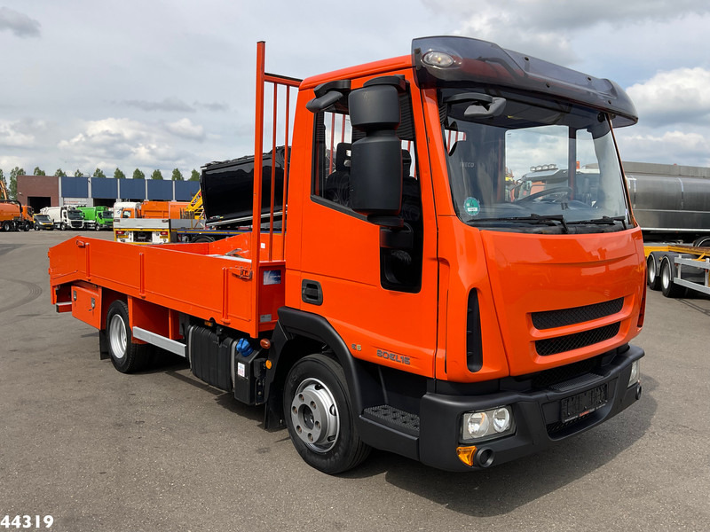 משאית הובלה אוטומטית Iveco Eurocargo 80EL16 Euro 6 Autotransporter met oprijrampen Just 133.305 km!: תמונה 8