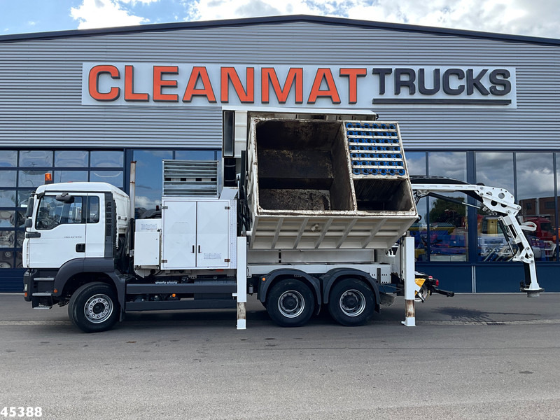 משאית ואקום MAN TGA 33.440 6x4 MTS Dino 8m³ Saugbagger Just 173.476 km!: תמונה 1
