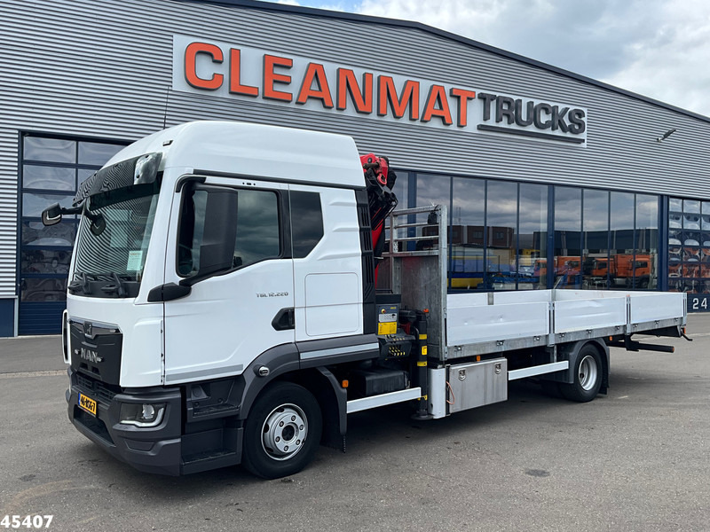MAN TGL 12.220 Euro 6 Palfinger 11 Tonmeter laadkraan Just 60.518 km! - משאית מנוף: תמונה 2 MAN TGL 12.220 Euro 6 Palfinger 11 Tonmeter laadkraan Just 60.518 km! - משאית מנוף: תמונה 2