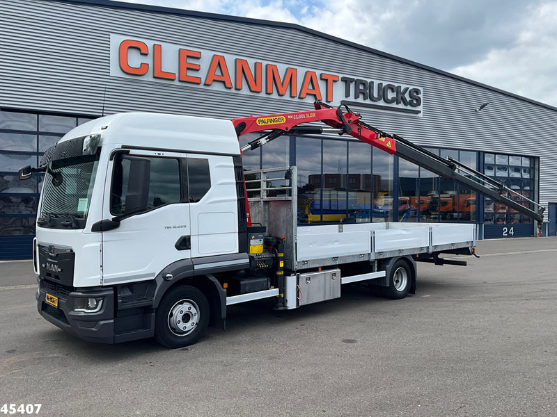 MAN TGL 12.220 Euro 6 Palfinger 11 Tonmeter laadkraan Just 60.518 km! - משאית מנוף: תמונה 1 MAN TGL 12.220 Euro 6 Palfinger 11 Tonmeter laadkraan Just 60.518 km! - משאית מנוף: תמונה 1