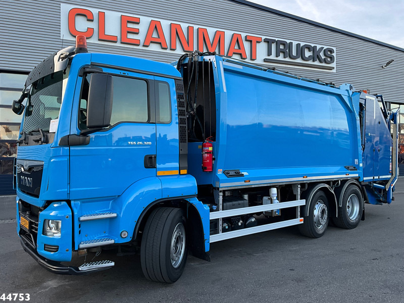 MAN TGS 26.320 Euro 6 Geesink 20m³ + Welvaarts weighing system - משאית אשפה: תמונה 1 MAN TGS 26.320 Euro 6 Geesink 20m³ + Welvaarts weighing system - משאית אשפה: תמונה 1