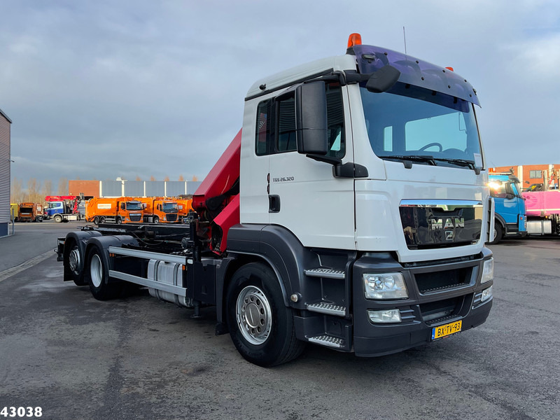 MAN TGS 26.320 HMF 20 Tonmeter laadkraan - משאית מערכת כבלים, משאית מנוף: תמונה 5 MAN TGS 26.320 HMF 20 Tonmeter laadkraan - משאית מערכת כבלים, משאית מנוף: תמונה 5