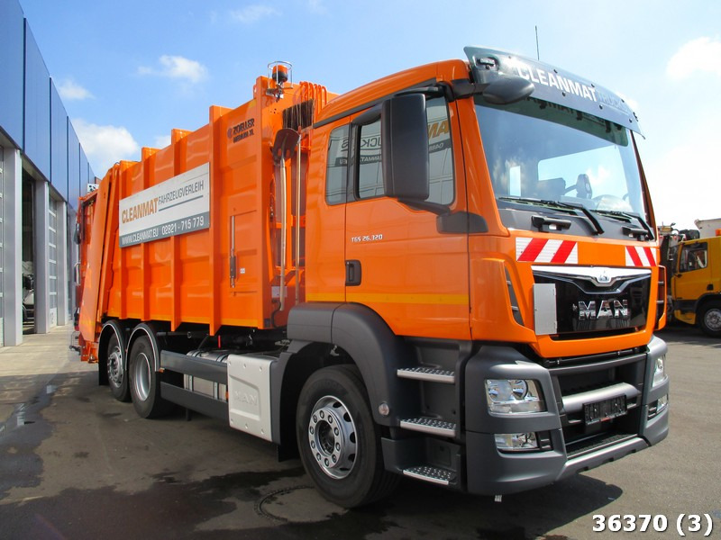 MAN TGS 26.320 Zoeller 22m3 - משאית אשפה: תמונה 2 MAN TGS 26.320 Zoeller 22m3 - משאית אשפה: תמונה 2