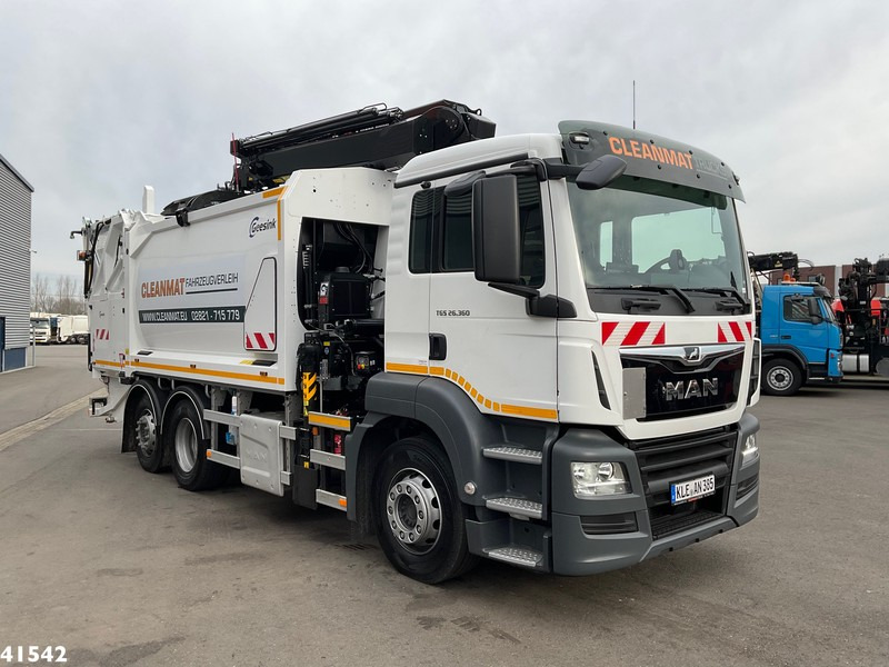 MAN TGS 26.360 Hiab 23 ton/meter laadkraan - משאית אשפה: תמונה 2 MAN TGS 26.360 Hiab 23 ton/meter laadkraan - משאית אשפה: תמונה 2